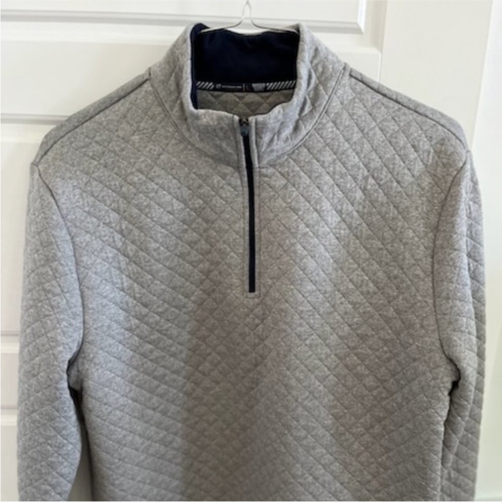 Southern Tide quilted 1/4 zip
